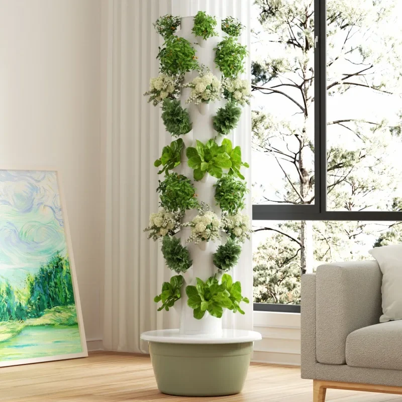 Hydroponic Tower Planter - Умная вертикальная гидропонная башня для выращивания