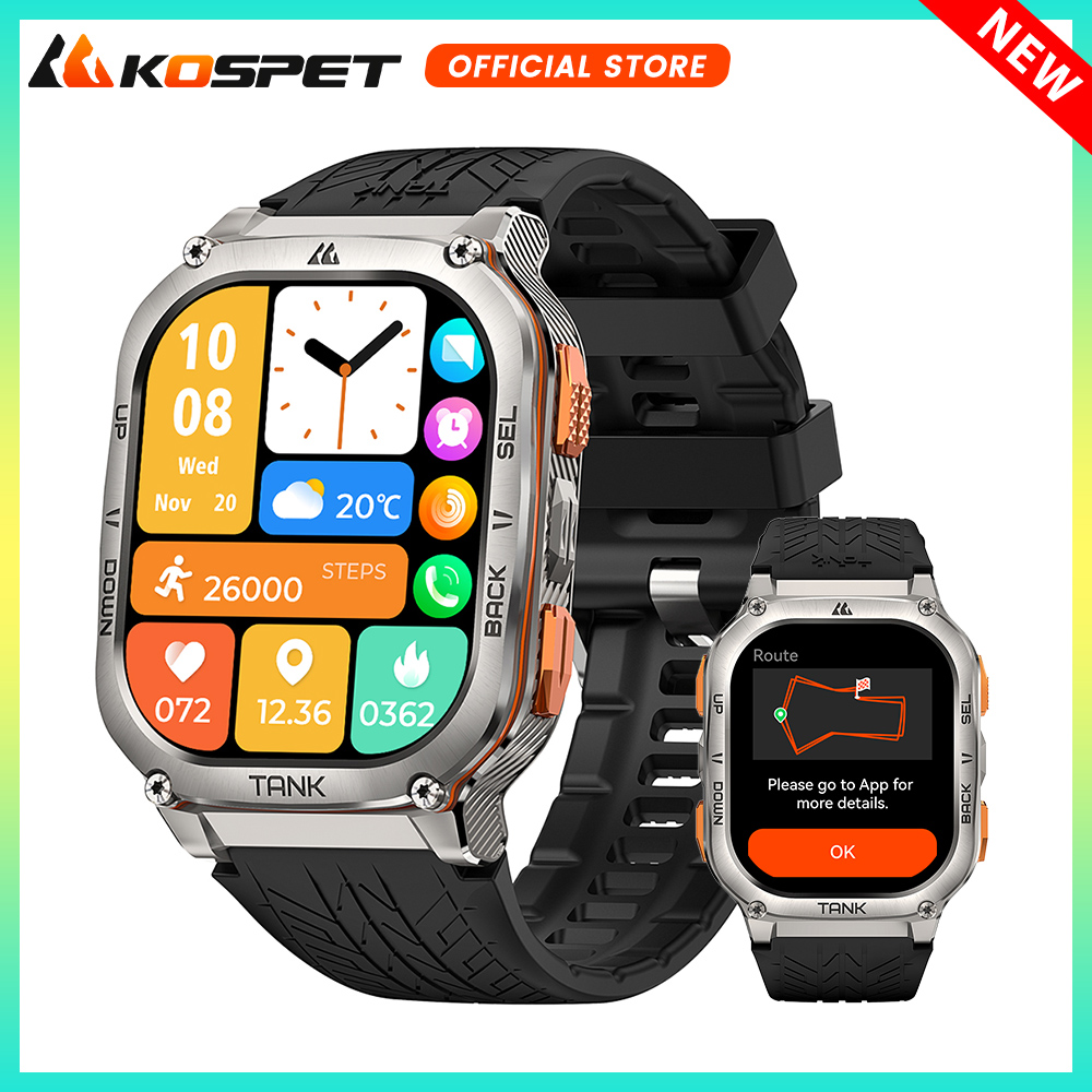 Do Oxygen Meter - KOSPET TANK M3 Ultra GPS Смарт-часы