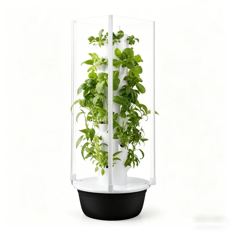 5-уровневая гидропонная башня  – обзор и цена Hydroponic Tower Planter