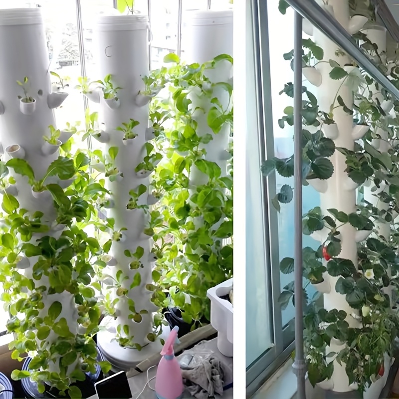 10 компл. гидропонных горшков  – обзор и цена Hydroponic Tower Planter