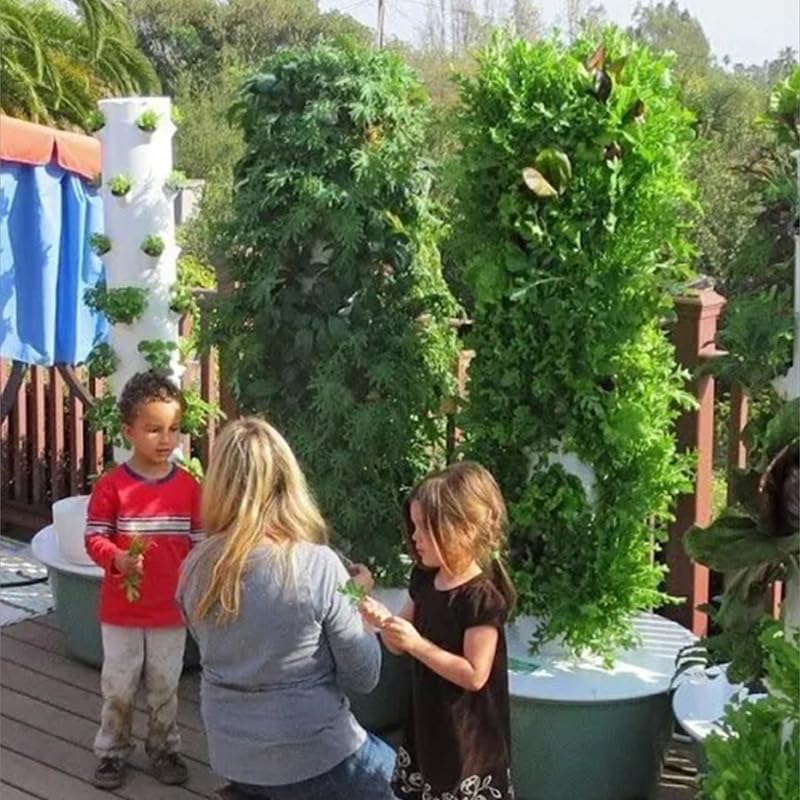 Вертикальная гидропонная аэроп – обзор и цена Hydroponic Tower Planter
